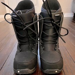 Men’s black Burton Invader Snowboarding Boots